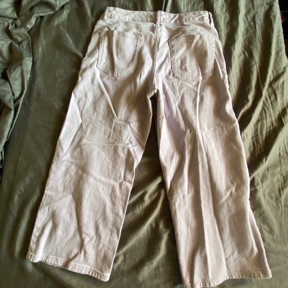 Wide Leg Cropped Pants - Picture 2 of 5